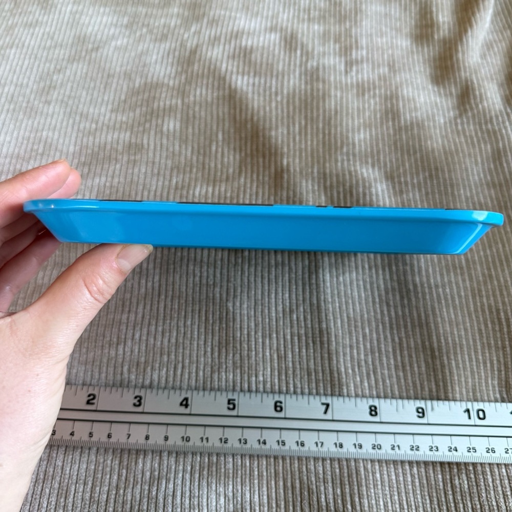 Rolling Tray Connected Cannabis Co. Blue and Black Acrylic Tray - Picture 7 of 8